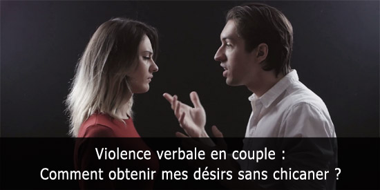 Violence verbale en couple