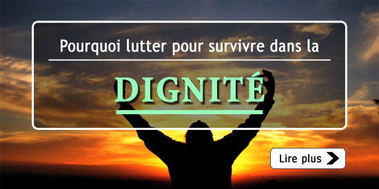 Lutter pour survivre dans la dignité