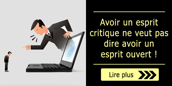 Avoir un esprit critique