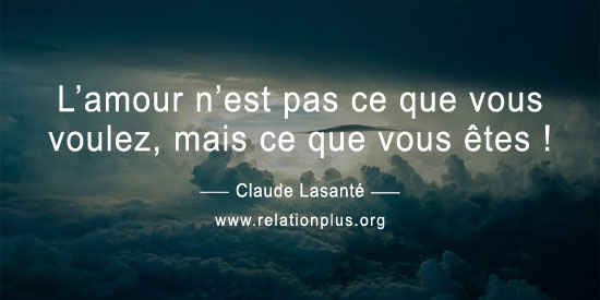 Amour est ce que vous êtes