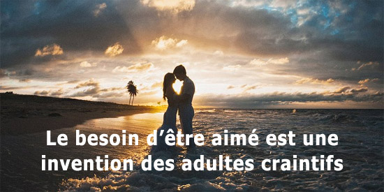 Besoin d'être aimé