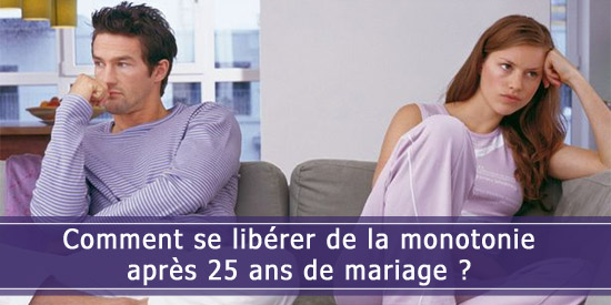 Monotonie du mariage