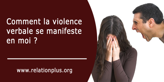Comment la violence se manifeste en moi ?