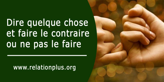 Dire quelque chose