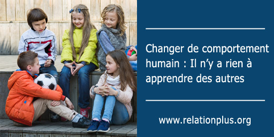 Rien à apprendre des autres