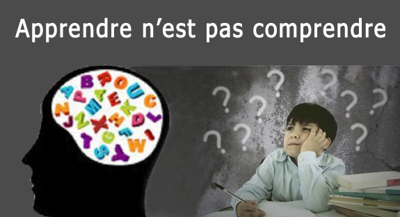 Apprendre n'est pas comprendre