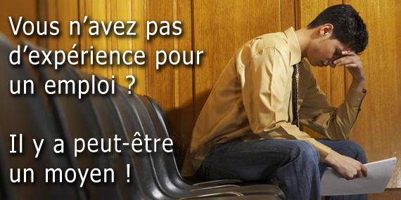 Comment trouver un emploi sans expérience ?