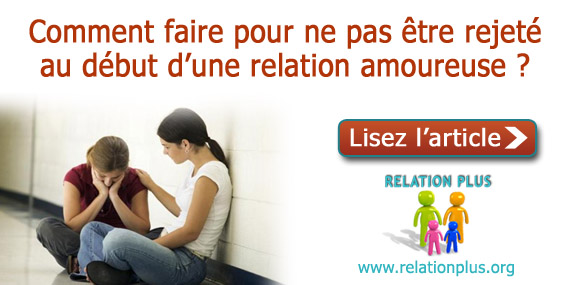 Se faire rejeter dans une relation d'amour