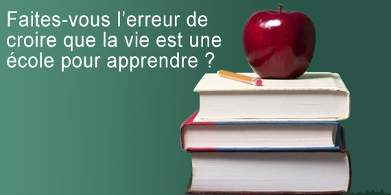 Est-ce que la vie est une école ?