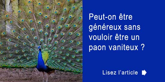 Être généreux et heureux