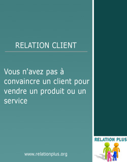 Convaincre un client