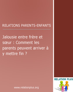 Jalousie entre frère et soeur